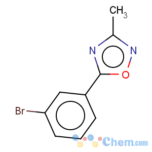 CAS No:160377-58-2 1,2,4-Oxadiazole,5-(3-bromophenyl)-3-methyl-