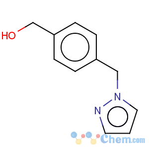 CAS No:160388-55-6 Benzenemethanol,4-(1H-pyrazol-1-ylmethyl)-