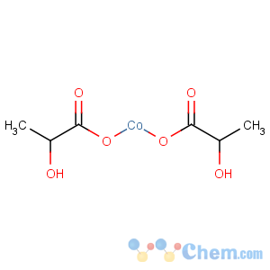 CAS No:16039-54-6 Cobalt, bis[2-(hydroxy-kO)propanoato-kO]-