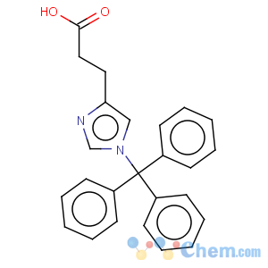 CAS No:160446-35-5 1H-Imidazole-4-propanoicacid, 1-(triphenylmethyl)-