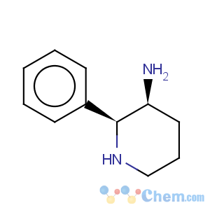 CAS No:160551-72-4 3-Piperidinamine,2-phenyl-, (2R,3R)-rel-