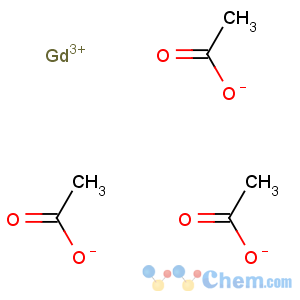 CAS No:16056-77-2 Acetic acid,gadolinium(3+) salt (3:1)
