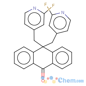 CAS No:160588-45-4 9(10H)-Anthracenone,10,10-bis[(2-fluoro-4-pyridinyl)methyl]-