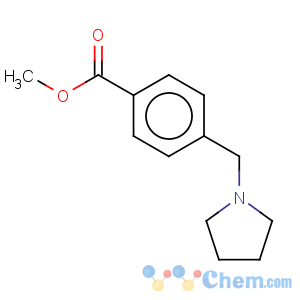 CAS No:160598-45-8 Benzoic acid,4-(1-pyrrolidinylmethyl)-, methyl ester