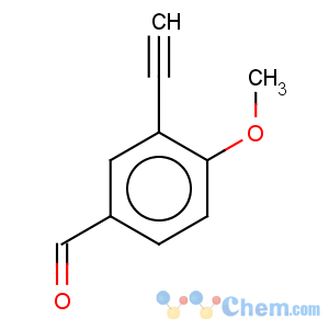 CAS No:160625-49-0 Benzaldehyde,3-ethynyl-4-methoxy-