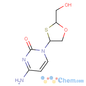 CAS No:160707-69-7 4-amino-1-[(2R,4R)-2-(hydroxymethyl)-1,3-oxathiolan-4-yl]pyrimidin-2-one