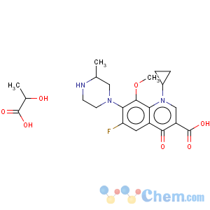 CAS No:160738-57-8 Gatifloxacin hydrochloride