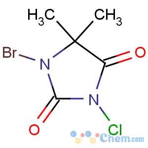 CAS No:16079-88-2 1-bromo-3-chloro-5,5-dimethylimidazolidine-2,4-dione