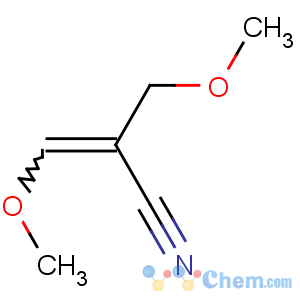 CAS No:1608-82-8 (E)-3-methoxy-2-(methoxymethyl)prop-2-enenitrile