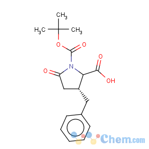 CAS No:160806-16-6 1,2-Pyrrolidinedicarboxylicacid, 5-oxo-4-(phenylmethyl)-, 1-(1,1-dimethylethyl) ester, (2S,4S)-