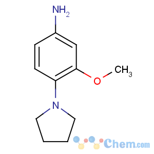 CAS No:16089-42-2 3-methoxy-4-pyrrolidin-1-ylaniline