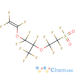 CAS No:16090-14-5 1,1,2,2-tetrafluoro-2-[1,1,1,2,3,3-hexafluoro-3-(1,2,<br />2-trifluoroethenoxy)propan-2-yl]oxyethanesulfonyl fluoride