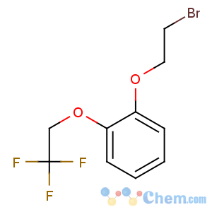CAS No:160969-00-6 1-(2-bromoethoxy)-2-(2,2,2-trifluoroethoxy)benzene