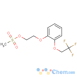 CAS No:160969-03-9 2-[2-(2,2,2-trifluoroethoxy)phenoxy]ethyl methanesulfonate