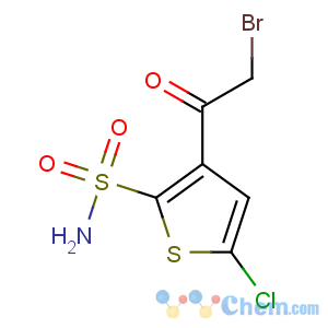 CAS No:160982-11-6 3-(2-bromoacetyl)-5-chlorothiophene-2-sulfonamide