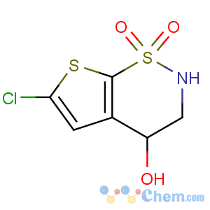 CAS No:160982-16-1 (4S)-6-chloro-1,1-dioxo-3,4-dihydro-2H-thieno[3,2-e]thiazin-4-ol