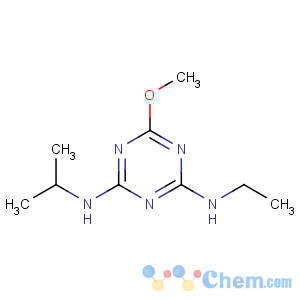 CAS No:1610-17-9 4-N-ethyl-6-methoxy-2-N-propan-2-yl-1,3,5-triazine-2,4-diamine