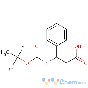 CAS No:161024-80-2 (3R)-3-[(2-methylpropan-2-yl)oxycarbonylamino]-3-phenylpropanoic acid