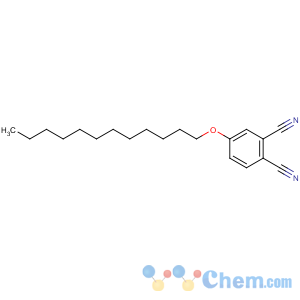 CAS No:161082-75-3 4-dodecoxybenzene-1,2-dicarbonitrile