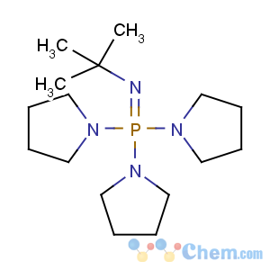 CAS No:161118-67-8 tert-butylimino(tripyrrolidin-1-yl)-λ