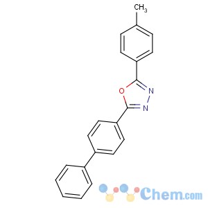 CAS No:16112-27-9 1,3,4-Oxadiazole,2-[1,1'-biphenyl]-4-yl-5-(4-methylphenyl)-