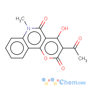 CAS No:161185-53-1 3-Acetyl-4-hydroxy-6-methyl-6H-pyrano[3,2-c]quinoline-2,5-dione