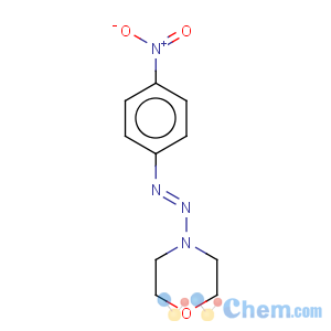 CAS No:161265-61-8 Morpholine,4-[2-(4-nitrophenyl)diazenyl]-