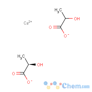 CAS No:16127-59-6 Propanoic acid,2-hydroxy-, calcium salt (2:1), (2R)-