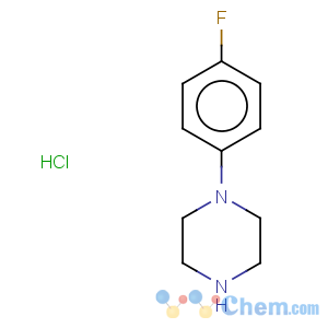 CAS No:16141-90-5 Piperazine,1-(4-fluorophenyl)-, hydrochloride (1:1)