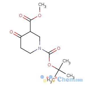 CAS No:161491-24-3 1-O-tert-butyl 3-O-methyl 4-oxopiperidine-1,3-dicarboxylate