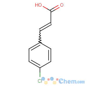 CAS No:1615-02-7 (E)-3-(4-chlorophenyl)prop-2-enoic acid