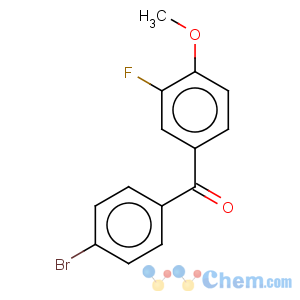 CAS No:161581-93-7 4-Bromo-3'-fluoro-4'-methoxybenzophenone