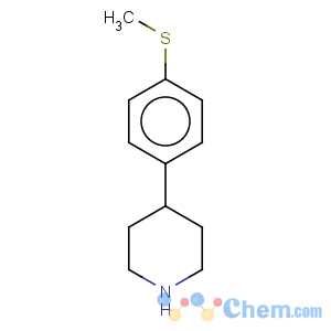 CAS No:161609-97-8 Piperidine,4-[4-(methylthio)phenyl]-