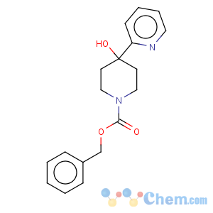 CAS No:161610-16-8 1-Piperidinecarboxylicacid, 4-hydroxy-4-(2-pyridinyl)-, phenylmethyl ester
