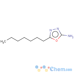 CAS No:1617-92-1 5-Heptyl-[1,3,4]oxadiazol-2-ylamine