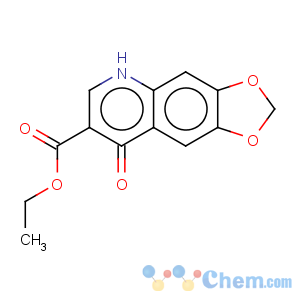 CAS No:16171-98-5 1,3-Dioxolo[4,5-g]quinoline-7-carboxylicacid, 5,8-dihydro-8-oxo-, ethyl ester