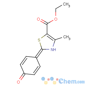 CAS No:161797-99-5 ethyl<br />4-methyl-2-(4-oxocyclohexa-2,5-dien-1-ylidene)-3H-1,<br />3-thiazole-5-carboxylate