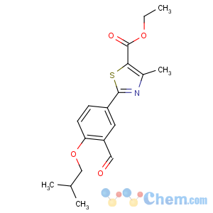 CAS No:161798-03-4 ethyl<br />2-[3-formyl-4-(2-methylpropoxy)phenyl]-4-methyl-1,<br />3-thiazole-5-carboxylate