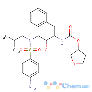 CAS No:161814-49-9 [(3S)-oxolan-3-yl]<br />N-[(2S,<br />3R)-4-[(4-aminophenyl)sulfonyl-(2-methylpropyl)amino]-3-hydroxy-1-<br />phenylbutan-2-yl]carbamate