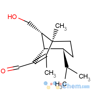 CAS No:1619-29-0 Bicyclo[3.2.1]oct-6-ene-6-carboxaldehyde,8-(hydroxymethyl)-1,7-dimethyl-4-(1-methylethyl)-, (1R,4R,5S,8S)-