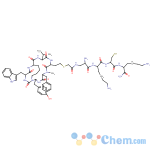 CAS No:161982-62-3 Cyclo(L-homocysteinyl-N-methyl-L-phenylalanyl-L-tyrosyl-D-tryptophyl-L-lysyl-L-valyl),(1®