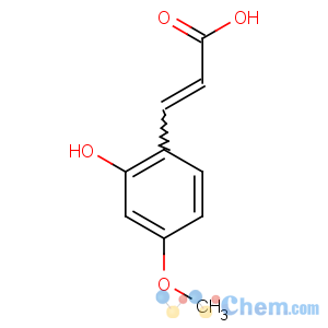 CAS No:16202-50-9 3-(2-hydroxy-4-methoxyphenyl)prop-2-enoic acid