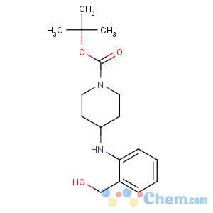 CAS No:162045-29-6 tert-butyl 4-[2-(hydroxymethyl)anilino]piperidine-1-carboxylate