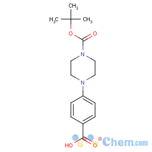 CAS No:162046-66-4 4-[4-[(2-methylpropan-2-yl)oxycarbonyl]piperazin-1-yl]benzoic acid