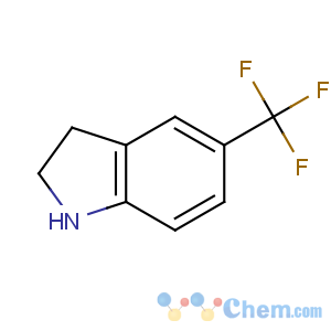 CAS No:162100-55-2 5-(trifluoromethyl)-2,3-dihydro-1H-indole