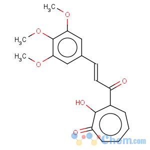 CAS No:162151-83-9 2,4,6-cycloheptatrien-1-one2-hydroxy-3-[1-oxo-3-(3,4,5-trimethoxyphenyl)-2-propenyl]-