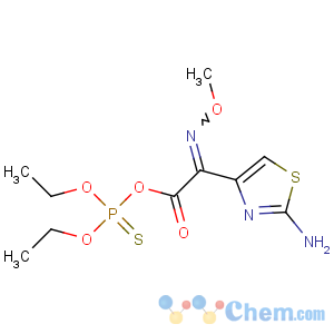 CAS No:162208-27-7 diethoxyphosphinothioyl<br />(2Z)-2-(2-amino-1,3-thiazol-4-yl)-2-methoxyiminoacetate
