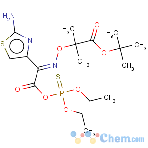 CAS No:162208-28-8 Diethyl thiophosphoryl-(Z)-2-(2-aminothiazol-4-yl)-2-(tert-butoxycarbonyl)isopropoxyiminoacetate