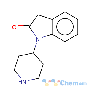 CAS No:16223-25-9 2H-Indol-2-one,1,3-dihydro-1-(4-piperidinyl)-