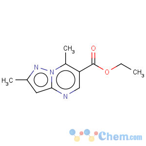 CAS No:162286-54-6 Pyrazolo[1,5-a]pyrimidine-6-carboxylicacid, 2,7-dimethyl-, ethyl ester